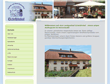 Tablet Screenshot of eichruettehof.de